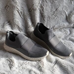 Steve Madden Gray Slip On Sneakers
